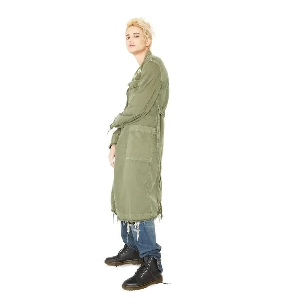 Free People x Sandrine Rose - NWT Army Long Jacket - Picture 6 of 16